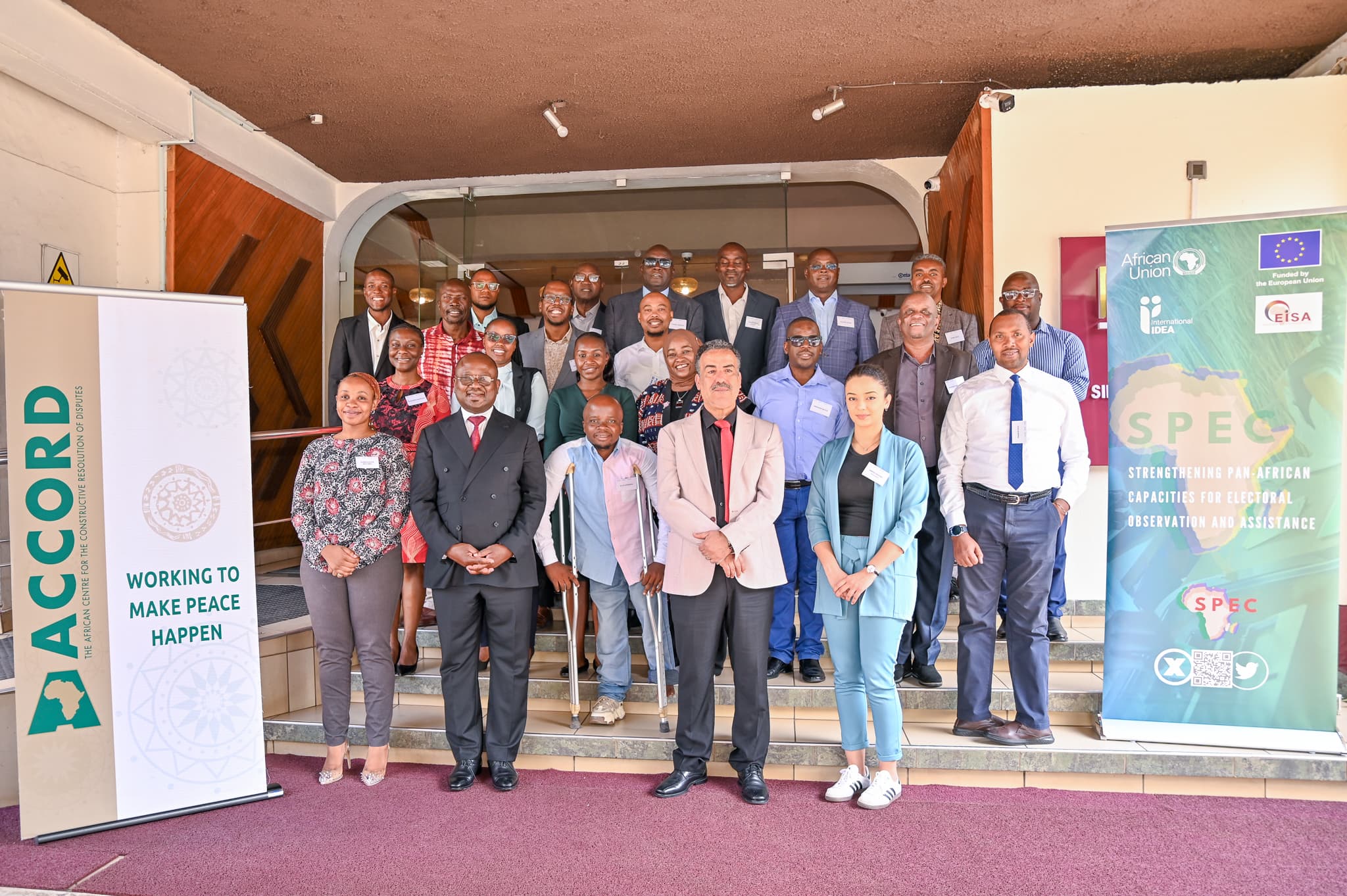 Nickson Kakiri Foundation team and community partners gathered together